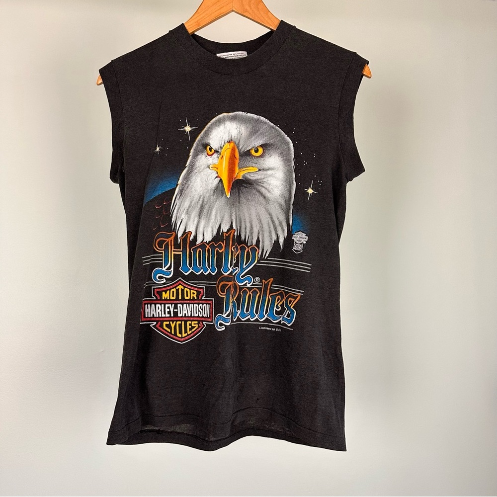 VINTAGE HARLEY DAVIDSON TANK